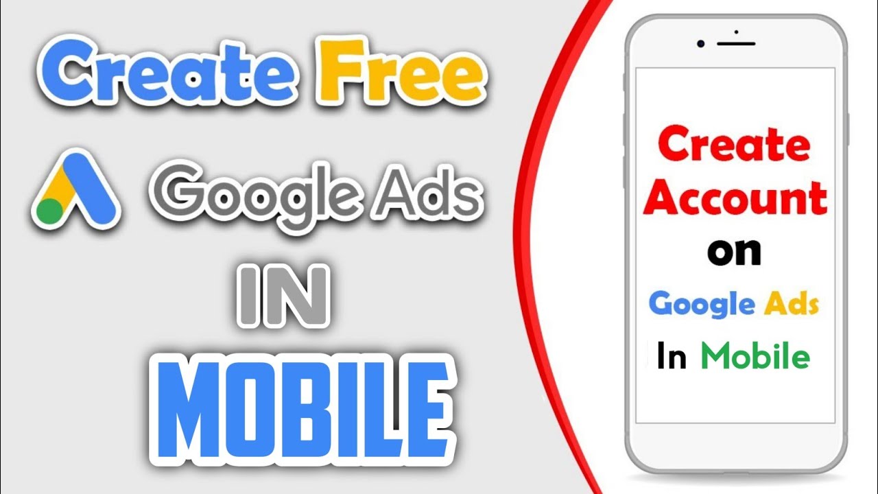 How to create Google Ads Account in Mobile | Create Google Keyword Planner Account | Tricky Zaeem