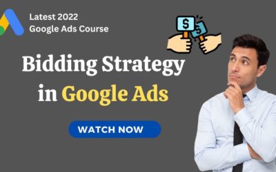 Digital Advertising Tutorials – What is Bidding Strategies in Google Ads – Google Ads Tutorial | Deepak Kapoor