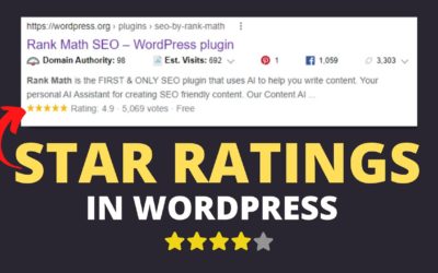 How To Add Star Ratings In WordPress Posts | Star Rating Schema