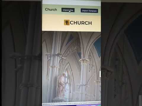 How To Create A #Church #WordPress Website In Just 3 Steps #shorts