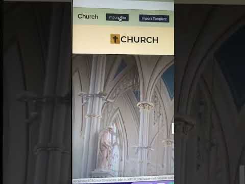 How To Create A #Church #WordPress Website In Just 3 Steps #shorts