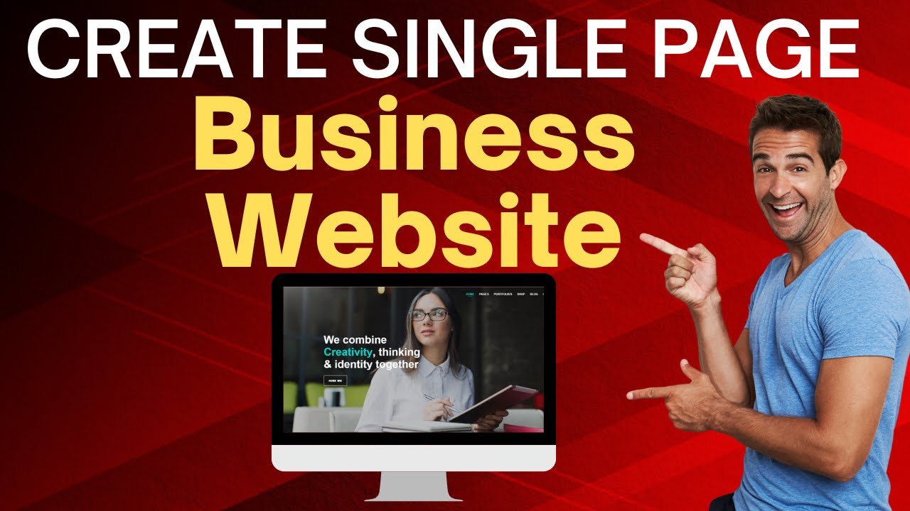 How To Create One-Page Business Website In Wordpress-How To Create Single-Page Website In Wordpress