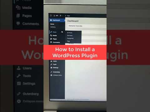 How To Install A WordPress Plugin: The Quick & Easy Way #shorts