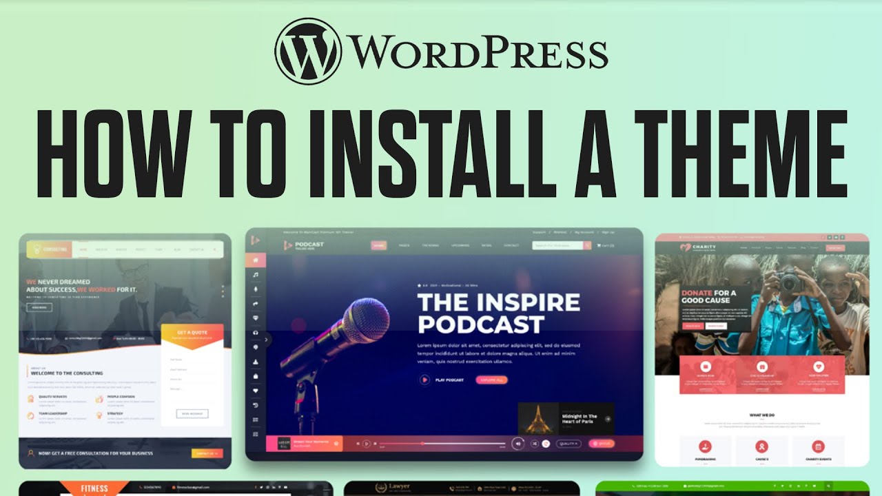 How To Install A WordPress Theme - Easy Tutorial