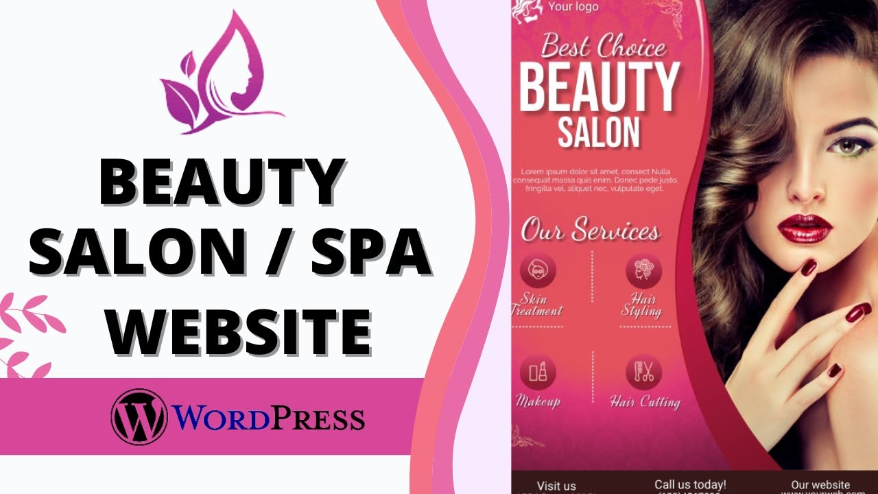 How To Make Beauty Salon / Spa Website  In WordPress | Step By Step Guide In Hindi