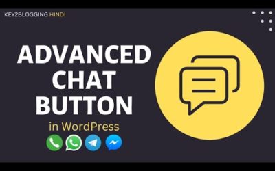 How to Add Chat button in WordPress | WhatsApp Chat button | Telegram, Call Me Chat button