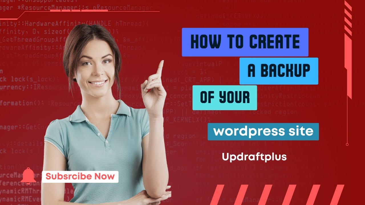 How to backup your wordpress website including Themes and plugins