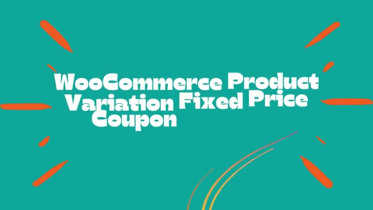 How to create WooCommerce Product Variation Fixed Price Coupon Discount