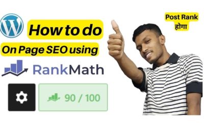 How to do On Page SEO using Rank Math | Complate SEO Optimize post using RankMath SEO Plugin #blog
