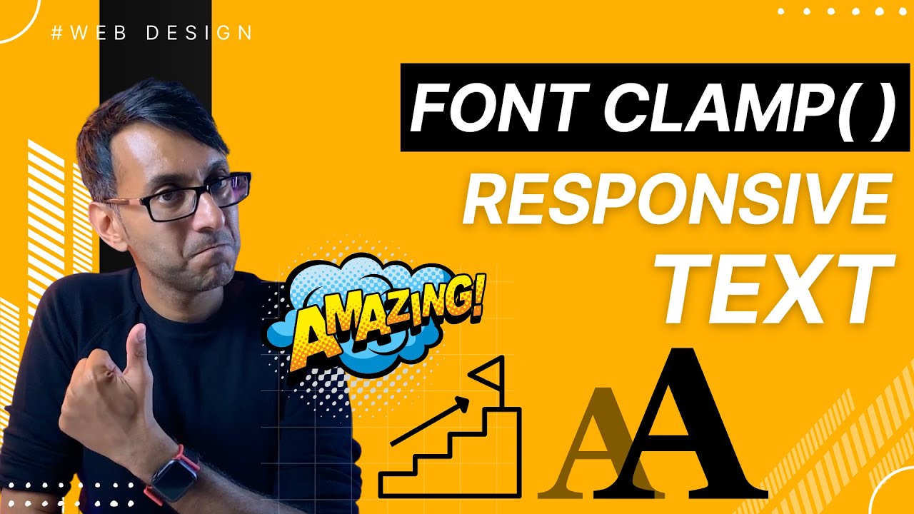 Make your Fonts Responsive with Font Clamp - Shrink and Enlarge - Elementor Wordpress Tutorial