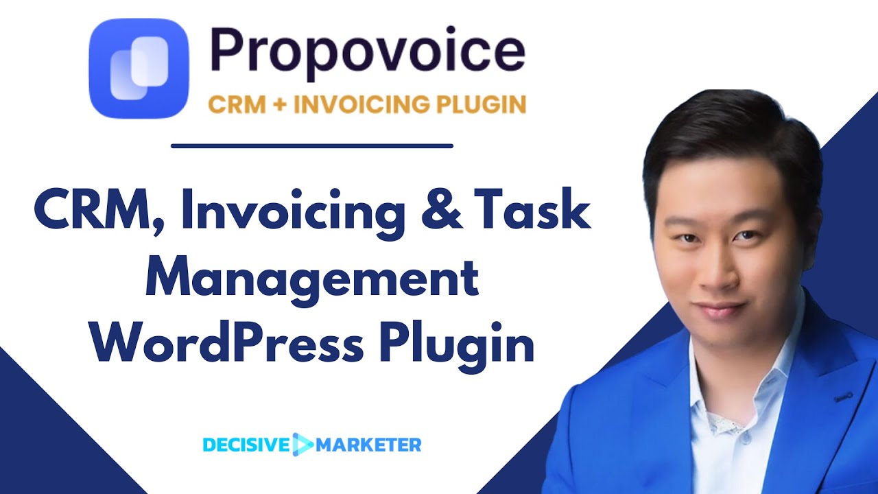 Propovoice Review - CRM, Recurring Invoicing and Task Management WordPress Plugin with Webhooks