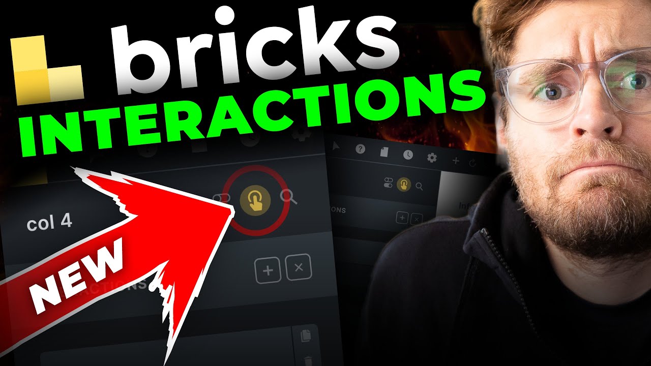 The NEW "Interactions" feature in Bricks Builder is POWERFUL!
