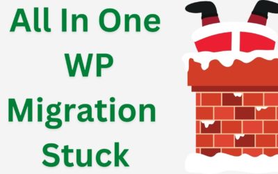 All in One WP Migration cPanel Restore Backup Method