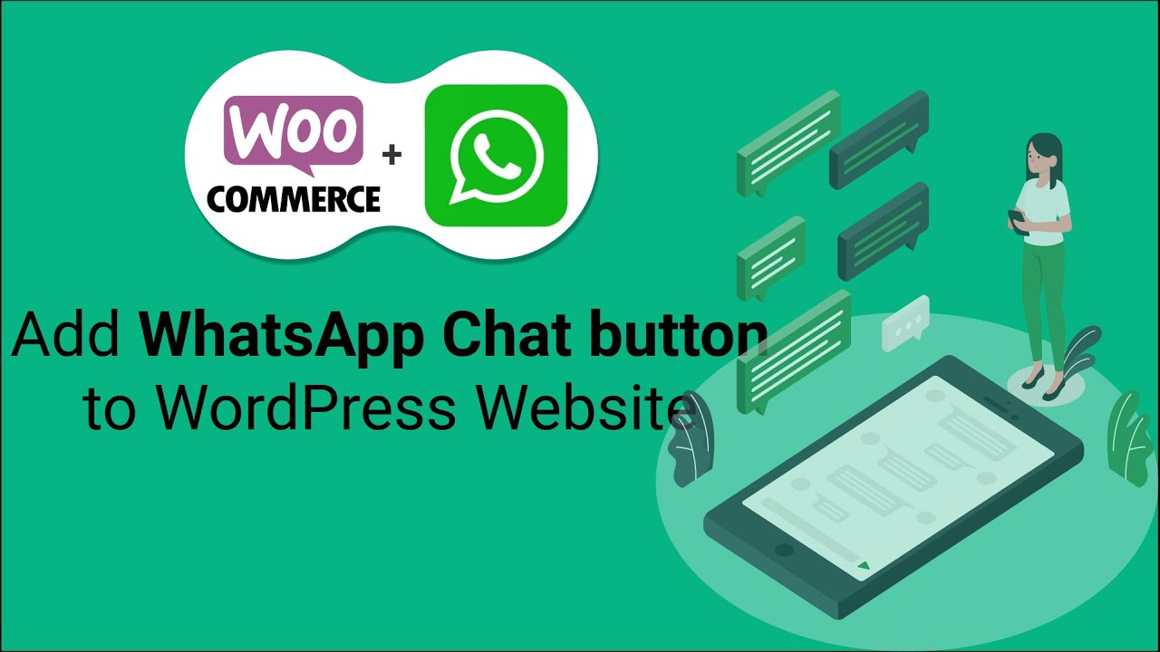 Click to WhatsApp Plugin for E-Commerce Orders | Add WhatsApp Chat button to WordPress Website 2021