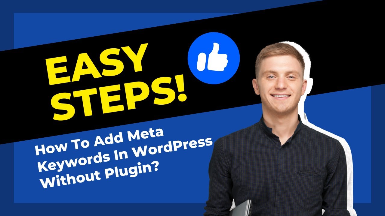 How To Add Meta Keywords in WordPress Website Without Plugins (Easy)