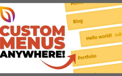 How to Create Custom WordPress Menus ANYWHERE!