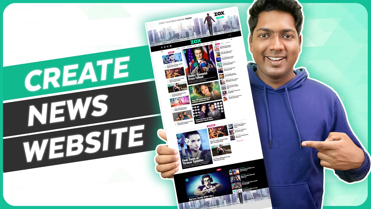 How to Create a News Website in WordPress | In just 25 mins