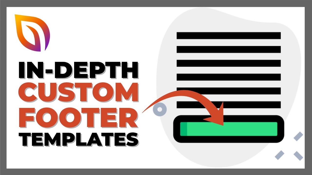 How to Create a WordPress Footer Template (In Depth Tutorial)