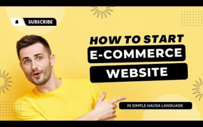 How to Design E-commerce WordPress Website From Scratch STEP BY STEP (Hausa)