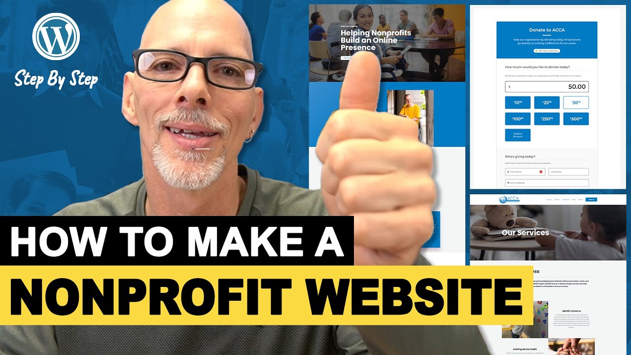 How to Make a Nonprofit Website with WordPress [Step By Step: 2023]