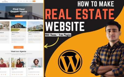 How to Make a Real Estate Website with WordPress and Responsive Theme | Responsive Starter Templates