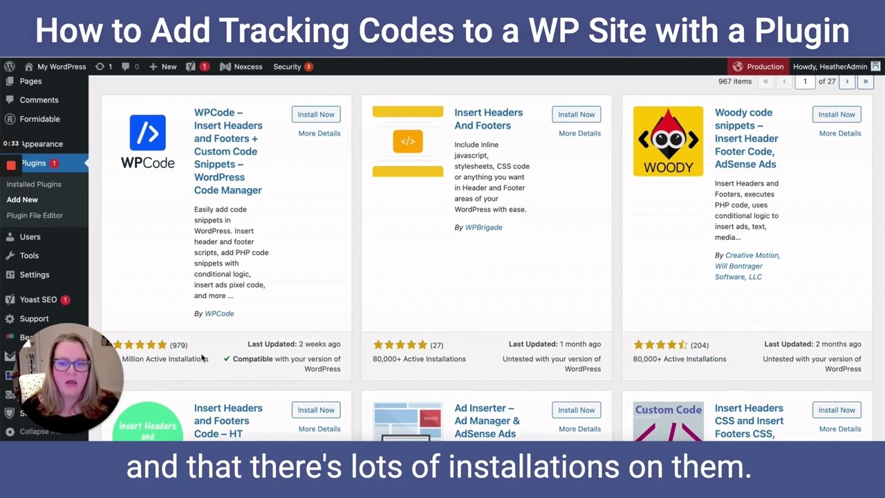 How to add tracking codes to your WordPress website with a free plugin