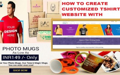 How to create a printing Website with WordPress | Print customized tshirt,cartoon box.Cup etc