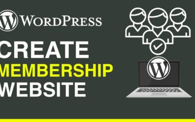 How to make a membership website using WordPress – Easy 2022 tutorial