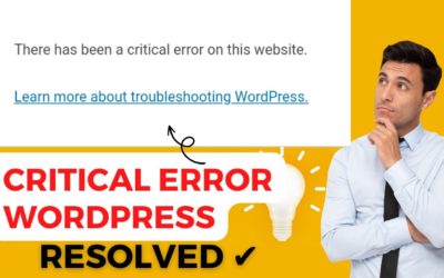 How to solve Critical Error WordPress Website | Critical Errors – WordPress (100% Solution)