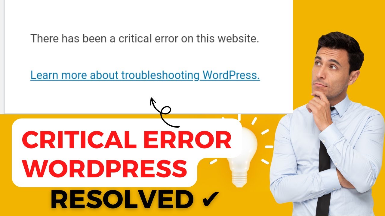 How to solve Critical Error WordPress Website | Critical Errors - WordPress (100% Solution)