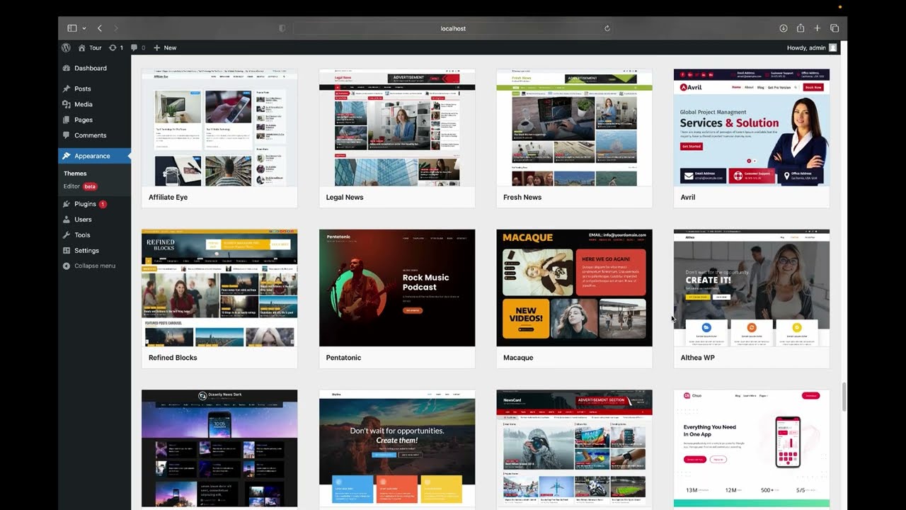 Tour Of The Wordpress Dashboard || Understanding Wordpress To its Core