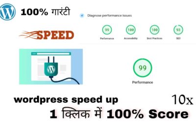 WordPress Speed Optimization । WordPress Speed Up Website । Website Speed Plugin WordPress ।